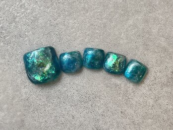  夏フットデザイン