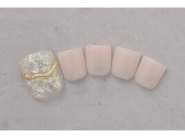 6000円　フットネイル