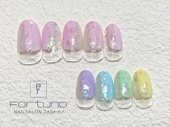 フォルトゥノ 静岡本店(Fortuno)/塗りかけデザイン