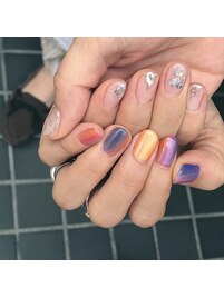 縦グラデーションネイル