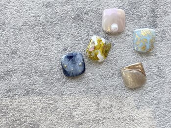 レナトゥス(Renatus)/親指art + onecolor　【foot】 