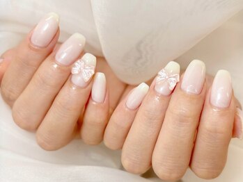 ビアンカ 沖縄読谷村店(Bianca)/ホワイト×リボンパーツ