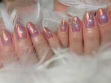 ネイルプランニング(Nail-Planning)の雰囲気（艶々ミラーネイル）