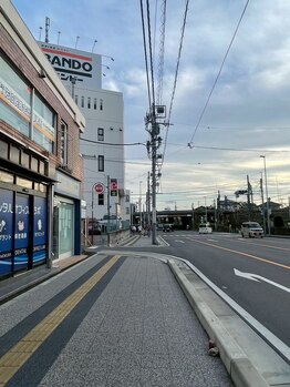 キャビン 川口(Cabin)/駐車場への道案内1