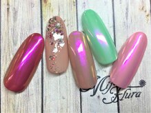 ミハフルーラ 与野(Home Nail Salon Mija Flura)/シンプル　T305S