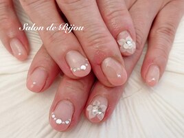 3D×フレンチnail