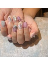 アティックネイルアトリエ(attic nail atelier)/雪の結晶ネイル★