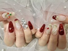 ラッキースター(Lucky Star)/クリスマスネイル
