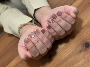 ネス 沖縄店(Nes.)/オーロラマグネットネイル