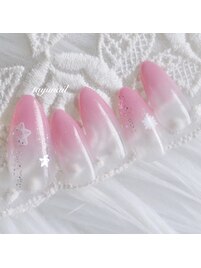 パラジェルグラデーションネイル