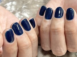 ワンカラー　ネイビー