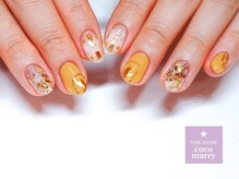 ネイルサロン ココマリー(coco marry)/ニュアンス　フィルイン　ケア