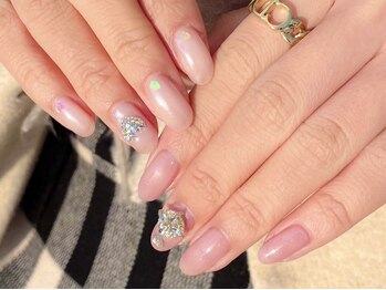 ネイル アバンス 西梅田店(Nail AVANCE.)/アシンメトリーデザイン