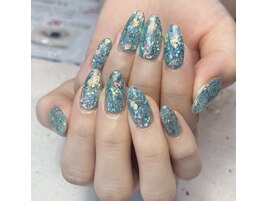 夏にぴったりなラメのワンカラー