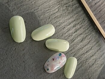 ネイルスミス 高松店(Nailsmith)/ペールグリーン