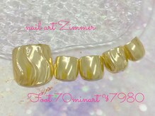 ネイルアート ジマー/フット70minart ¥7980/学割あり