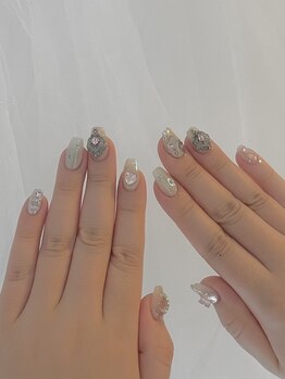 ビームバイステア(b'6 by Stir)/韓国ネイル風