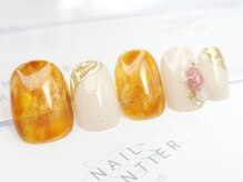 ネイルフロンティア 吉祥寺(NAIL FRONTIER)/Eべっこうニュアンス8980円～