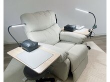 ルジュア(Lujyua)の雰囲気（リクライニングチェアで施術中リラックスしてお過ごしください♪）