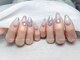 ピーチネイル 新松戸(Peach Nail)の写真/【持ち込みデザイン¥6980～★】個性派好きも納得のニュアンスネイルを楽しんで!繊細な手描きアートも得意！