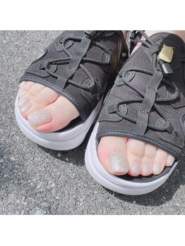 リールミニョン(Rire Mignon)/ラメワンカラー