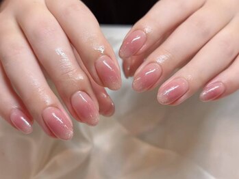 ヴィーナネイル ゆめタウン広島店(VinaNail)の写真/価格&仕上がり両方に自信◎【ワンカラーorグラデ(ケア込)¥3960】豊富なカラーご用意!ラメグラもOK♪