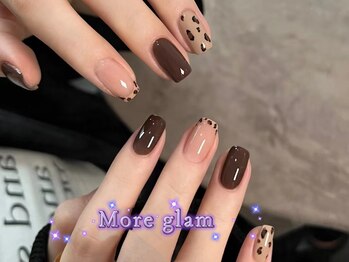 モアグラム 池袋東口店(More Glam)/ヒョウ柄/レオパード/秋冬ネイル
