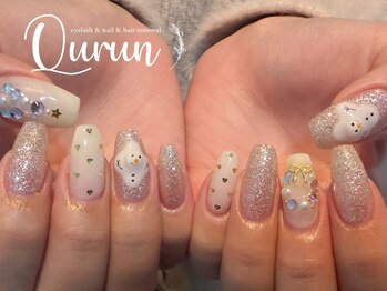 クルン 大阪 御幣島(Qurun)/クリスマスネイル