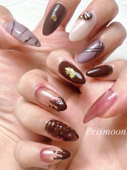 プリズムーン(Prismoon)の写真/700種類以上のカラーと豊富なパーツであなただけの爪先へ♪ぴったりの気にいるカラーが見つかり満足度◎