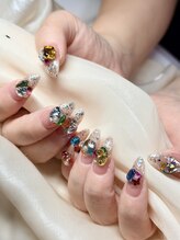 ベラーネイルズバー(Bella nails BAR)/持ち込みデザインパーツつけ放題