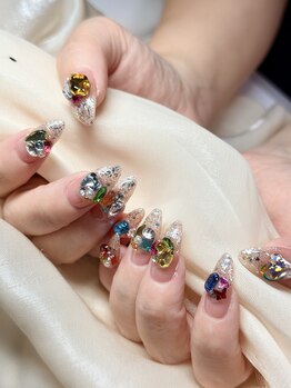 ベラーネイルズバー(Bella nails BAR)/持ち込みデザインパーツつけ放題