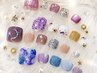 【新規】定額フットパラジェル☆アートコースＢ10000円