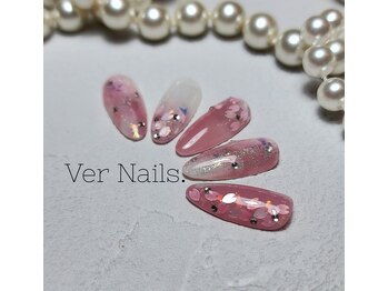 ウェールネイルズ(Ver Nails.)/Monthlyネイル