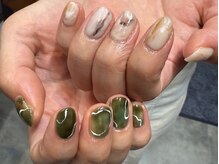 ナンバーネイル 名駅(N° nail)/秋ニュアンス