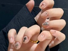 ファンシー 新宿店(Fancy)/冬ネイル/ツイード/ワンホン