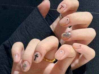 ファンシー 新宿店(Fancy)/冬ネイル/ツイード/ワンホン