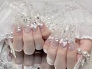 【Risa】ゴテゴテネイル
