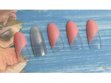 ネイルサロン&スクール ジーナ(GINA)/10月定額シンプルナチュラルカラ