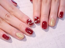 ＊ボルドー＊ビジュー＊