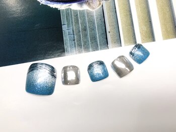 グランディール(Grandir)/マグネットミラーフットネイル