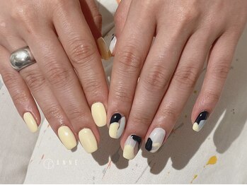 アンネ 東心斎橋店(ANNE)/【パラジェル】ちぐはぐデザイン