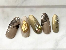 大人ボタニカルネイル