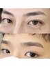 メンズeyebrow styling(眉wax＆眉パーマ）