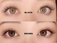 リィーユウ(ri-U)/ブラウン.ブラック比較/マツエク