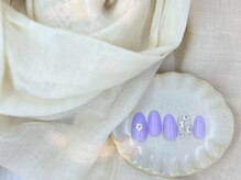 ツメトトノウ/¥7,300 ホロ花ネイル