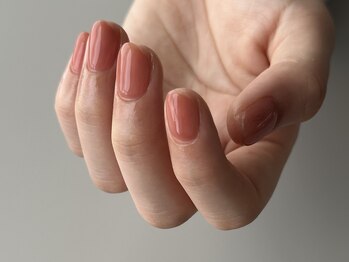 リノ 大阪本町店(lino)/ワンカラーネイル【8.17】