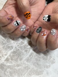 ハロウィンネイル