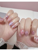 サムズアップネイル(thumbs up nail)/お客様ネイル