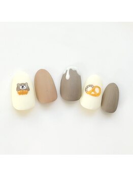 アルセア 上野御徒町店(Alcea)/アニマルネイル　くま　キャラ