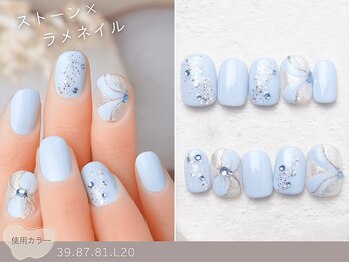 ナイスネイル 上本町谷町九丁目店/60種類から選ぶトレンドネイル